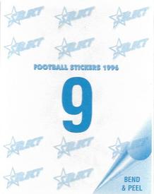 1996 Select AFL Stickers #9 Matt Connell Back